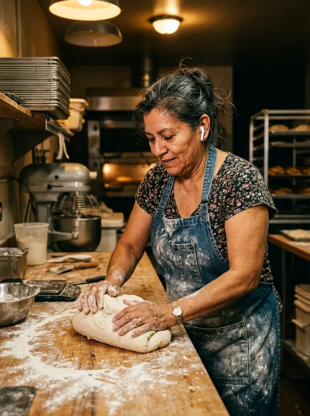 Rosa, Bakery owner